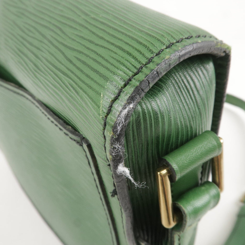 Louis Vuitton Epi Saint Cloud Shoulder Bag Borneo Green M52194