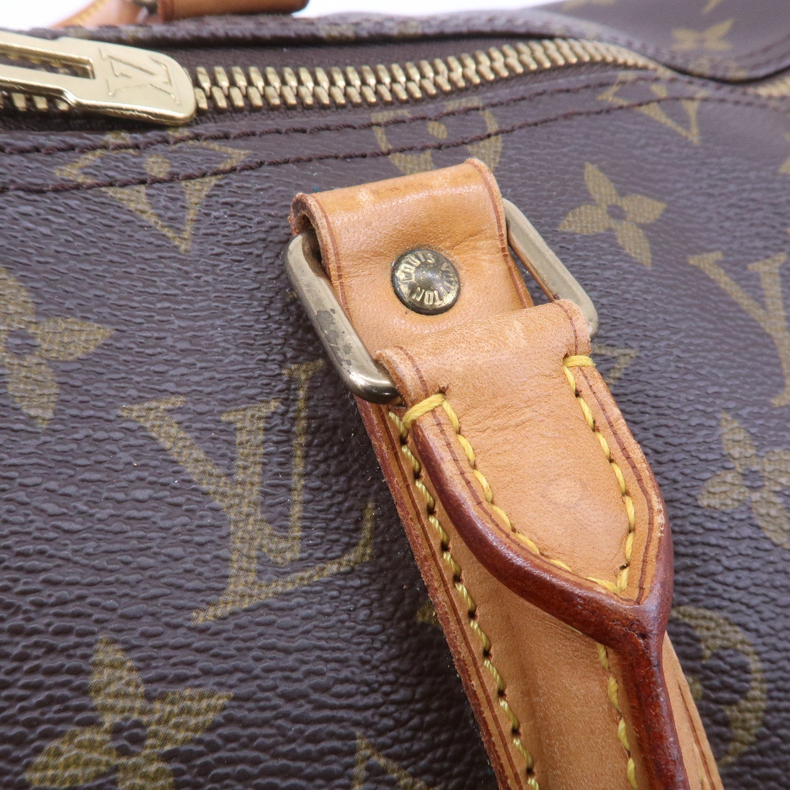 Louis Vuitton Monogram Keep All 50 Boston Bag Brown M41426