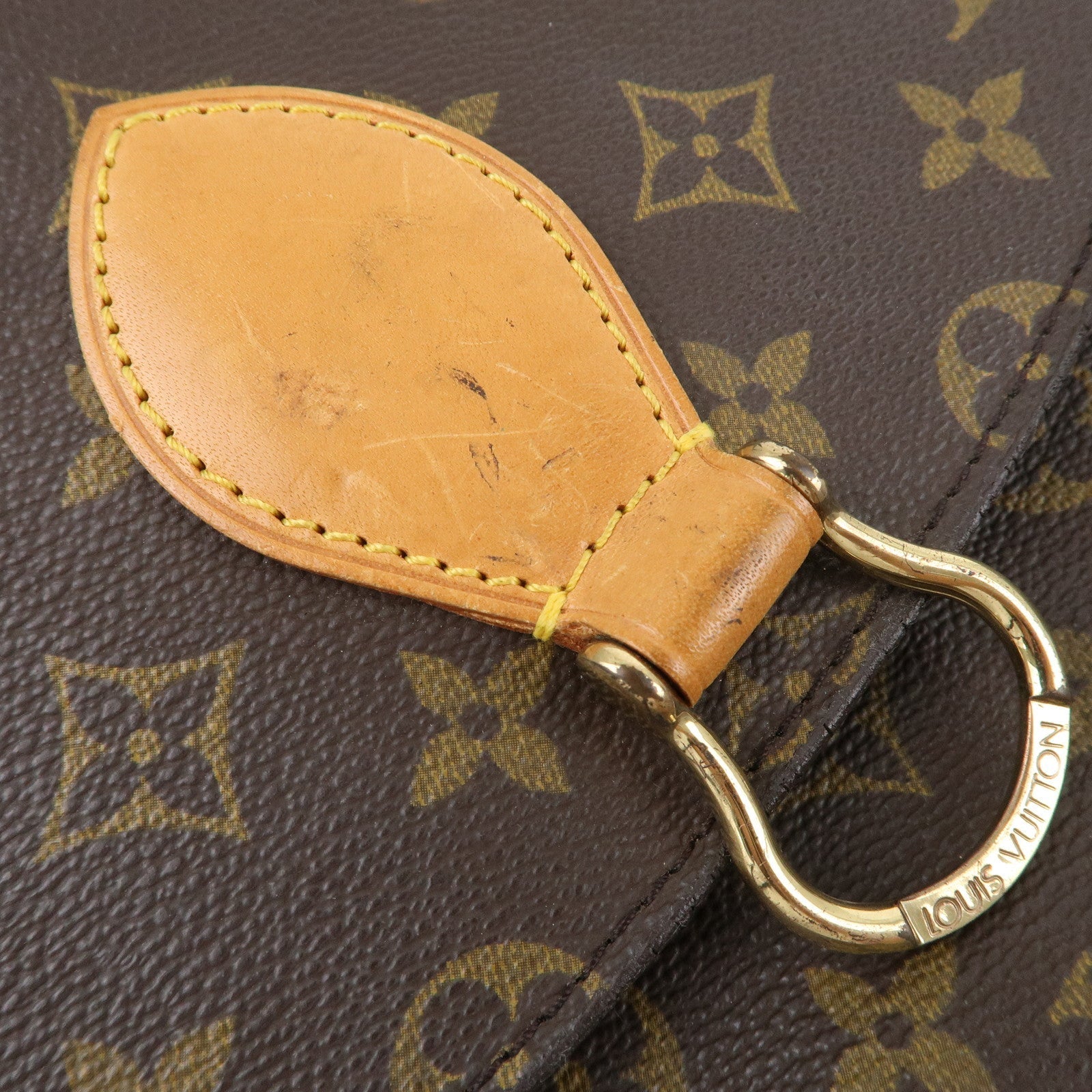 Louis Vuitton Monogram Saint Cloud GM Shoulder Bag Brown M51242