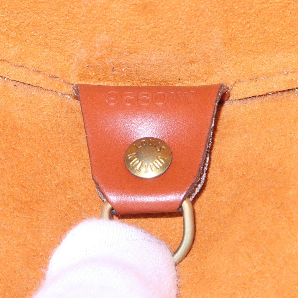 Louis Vuitton Epi Soufflot Hand Bag Kenya Brown M52223