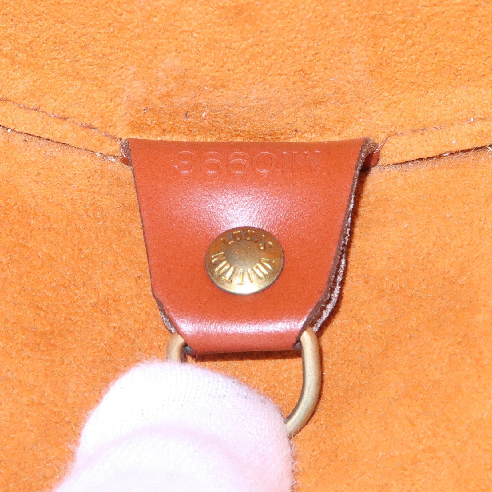 Louis Vuitton Epi Soufflot Hand Bag Kenya Brown M52223