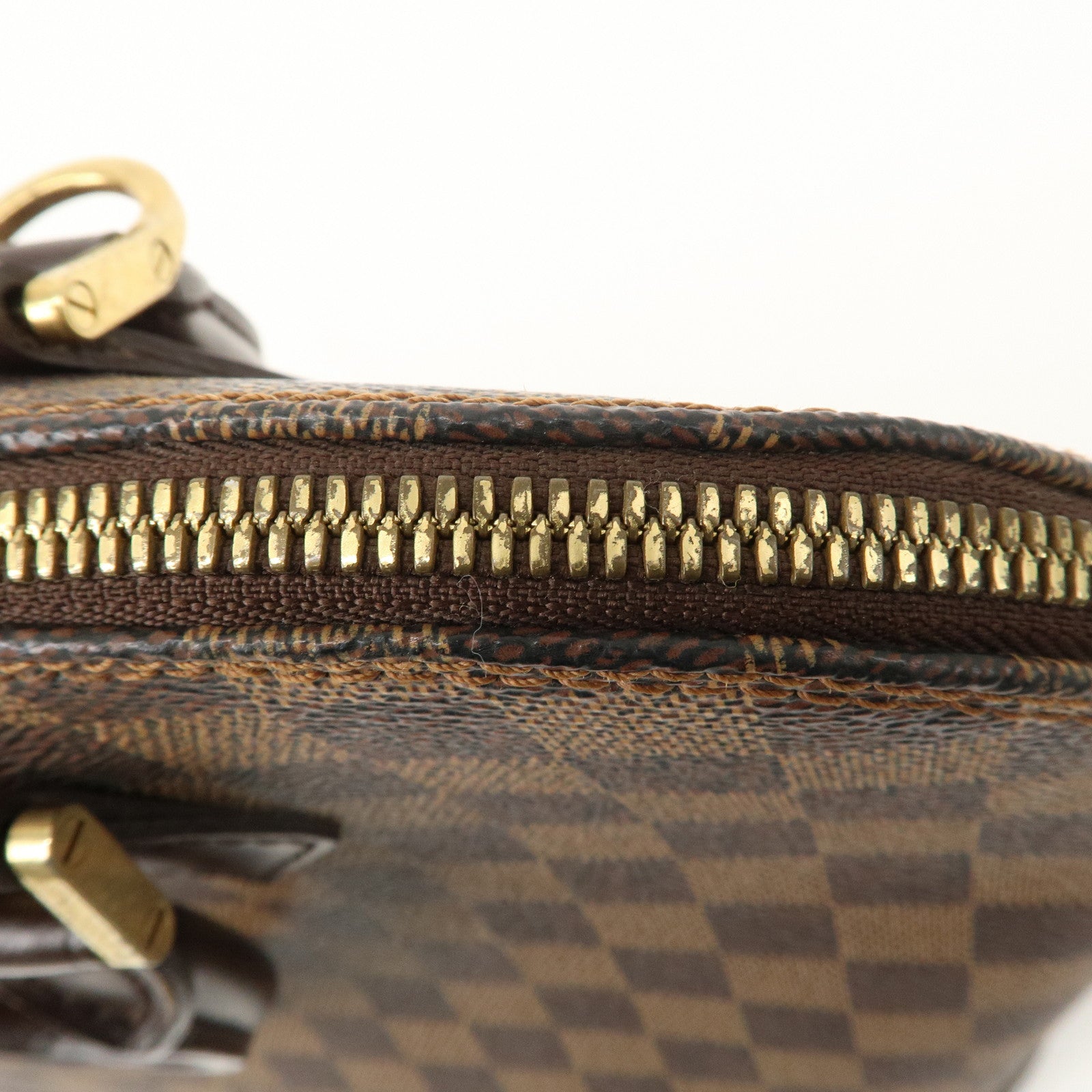 Louis Vuitton Damier Alma PM Hand Bag Brown N51131
