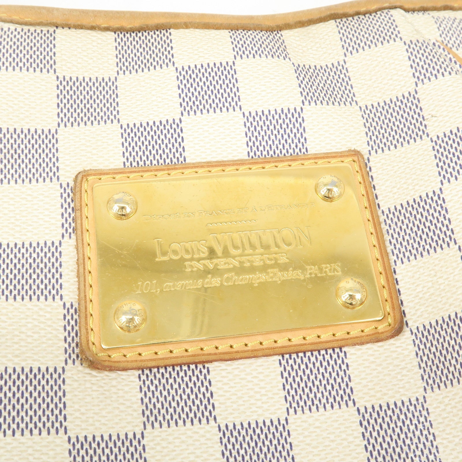 Louis Vuitton Damier Azur Galliera PM Shoulder Bag N55215