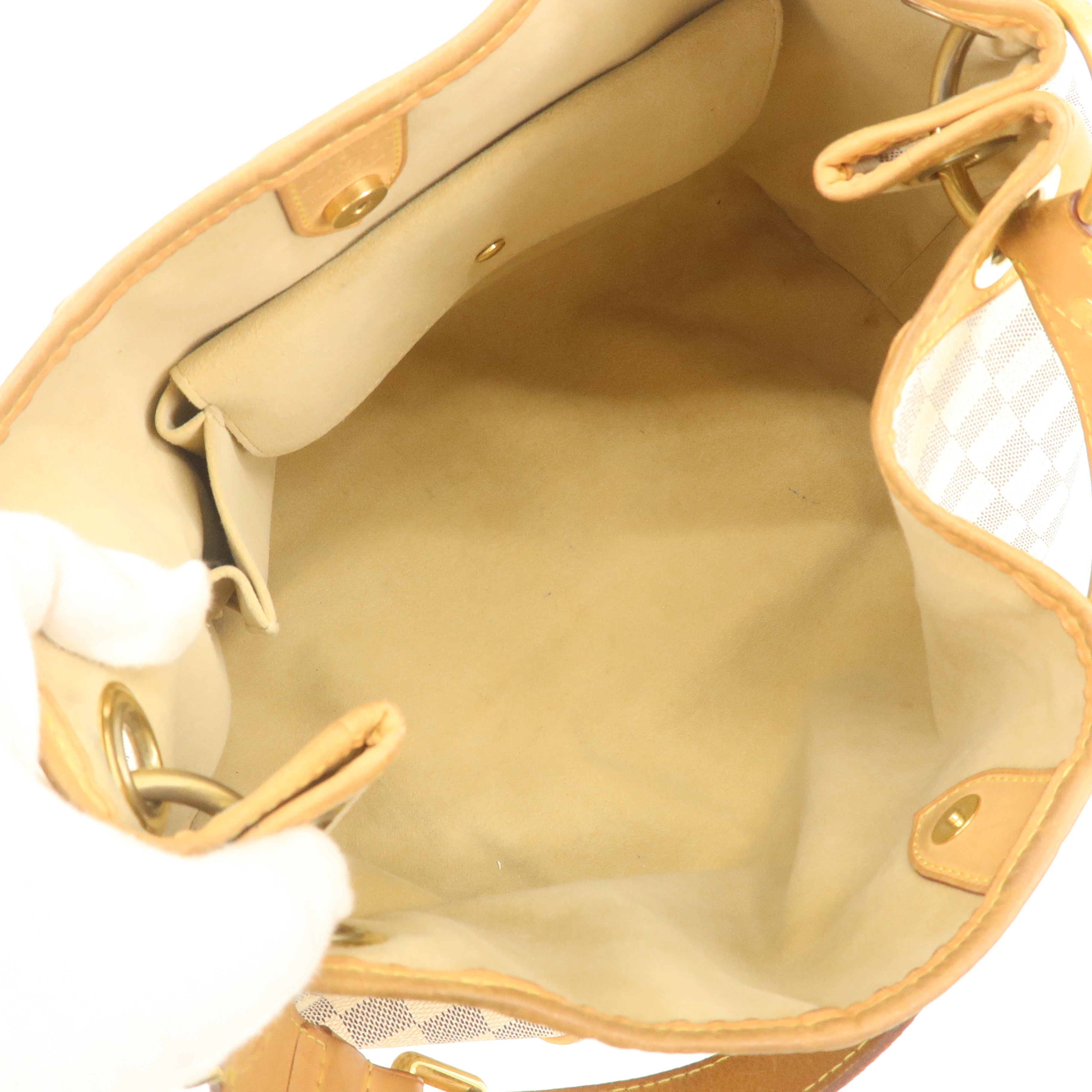 Louis Vuitton Damier Azur Galliera PM Shoulder Bag N55215