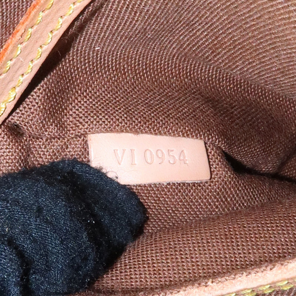 Louis Vuitton Monogram Alma Hand Bag Brown M51130