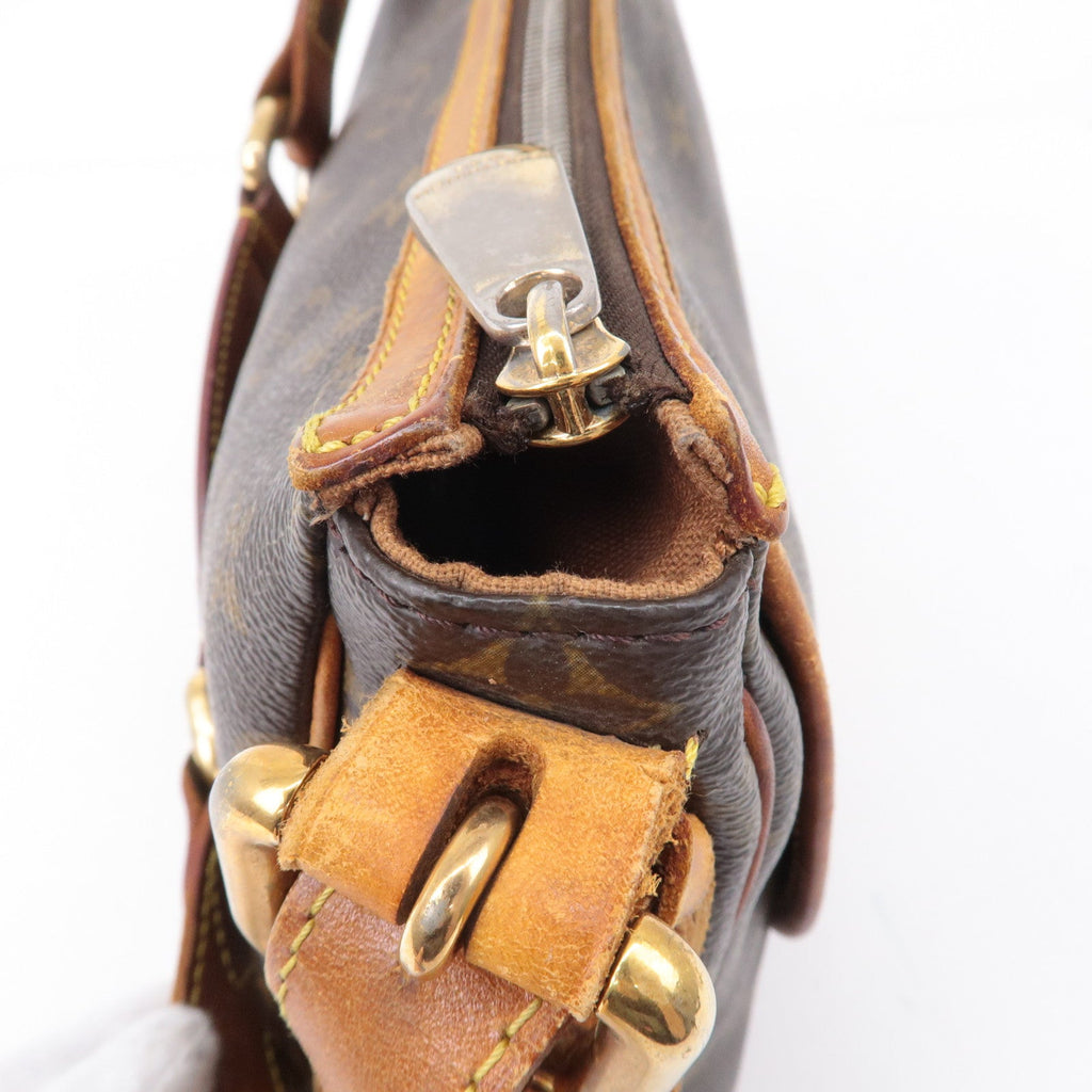 Louis Vuitton Monogram Tulum GM Shoulder Bag Brown M40075