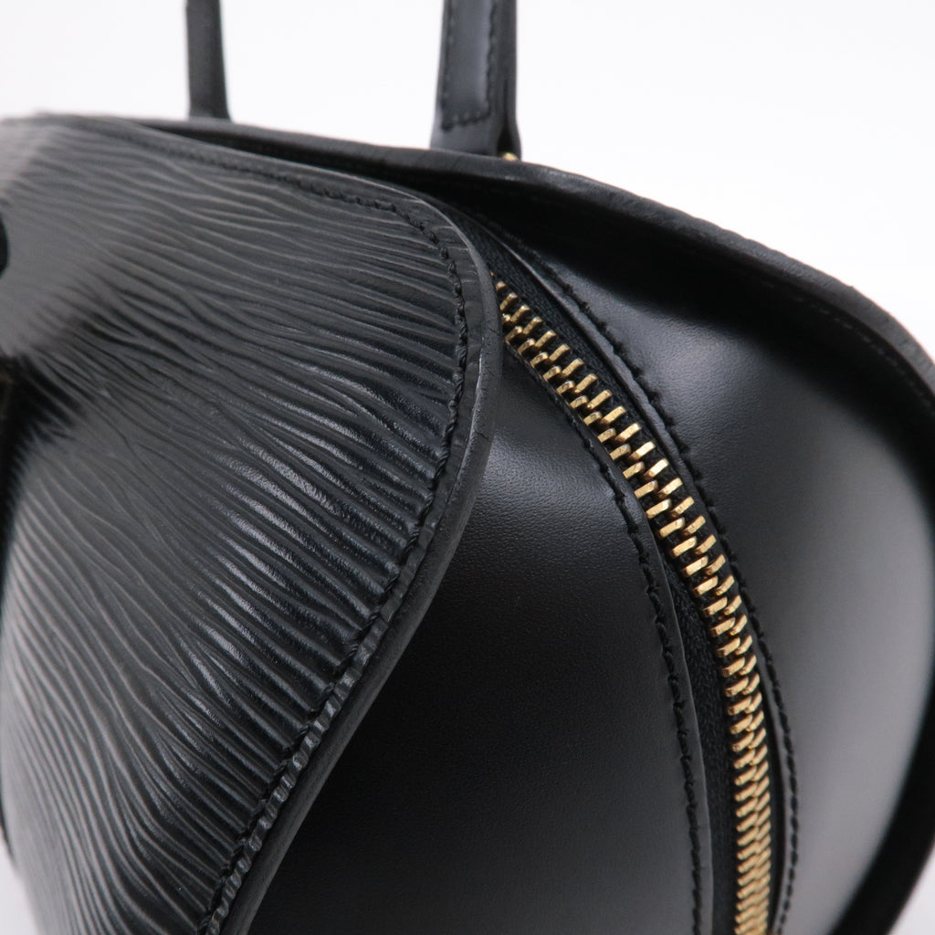 Louis Vuitton Epi Soufflot Hand Bag Noir Black M52862