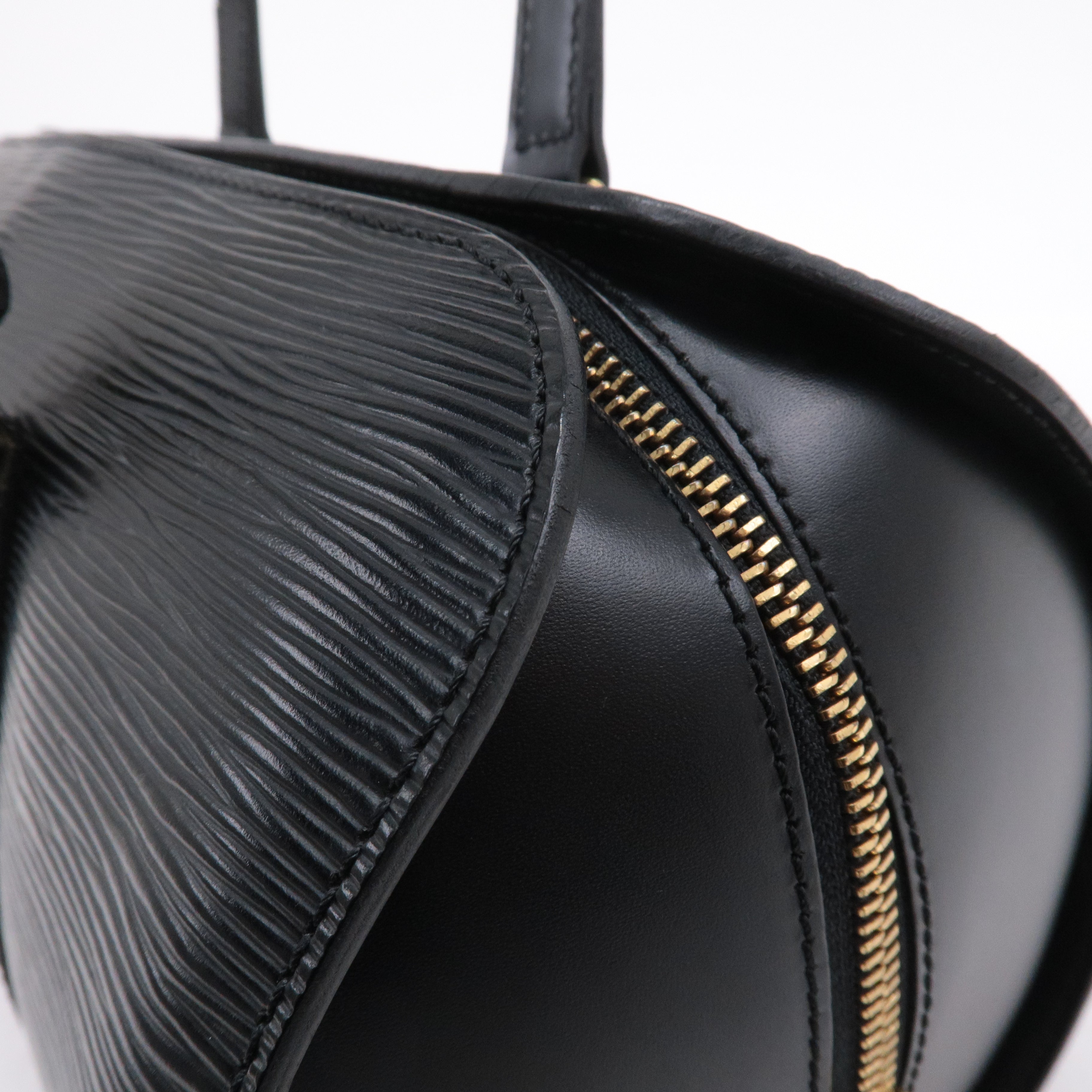 Louis Vuitton Epi Soufflot Hand Bag Noir Black M52862