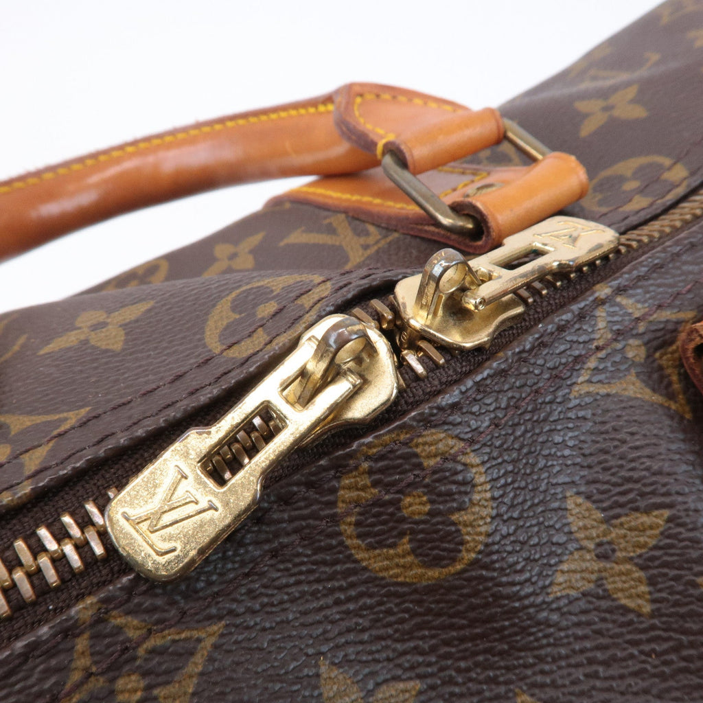Louis Vuitton Monogram Keep All 45 Boston Bag Brown M41428