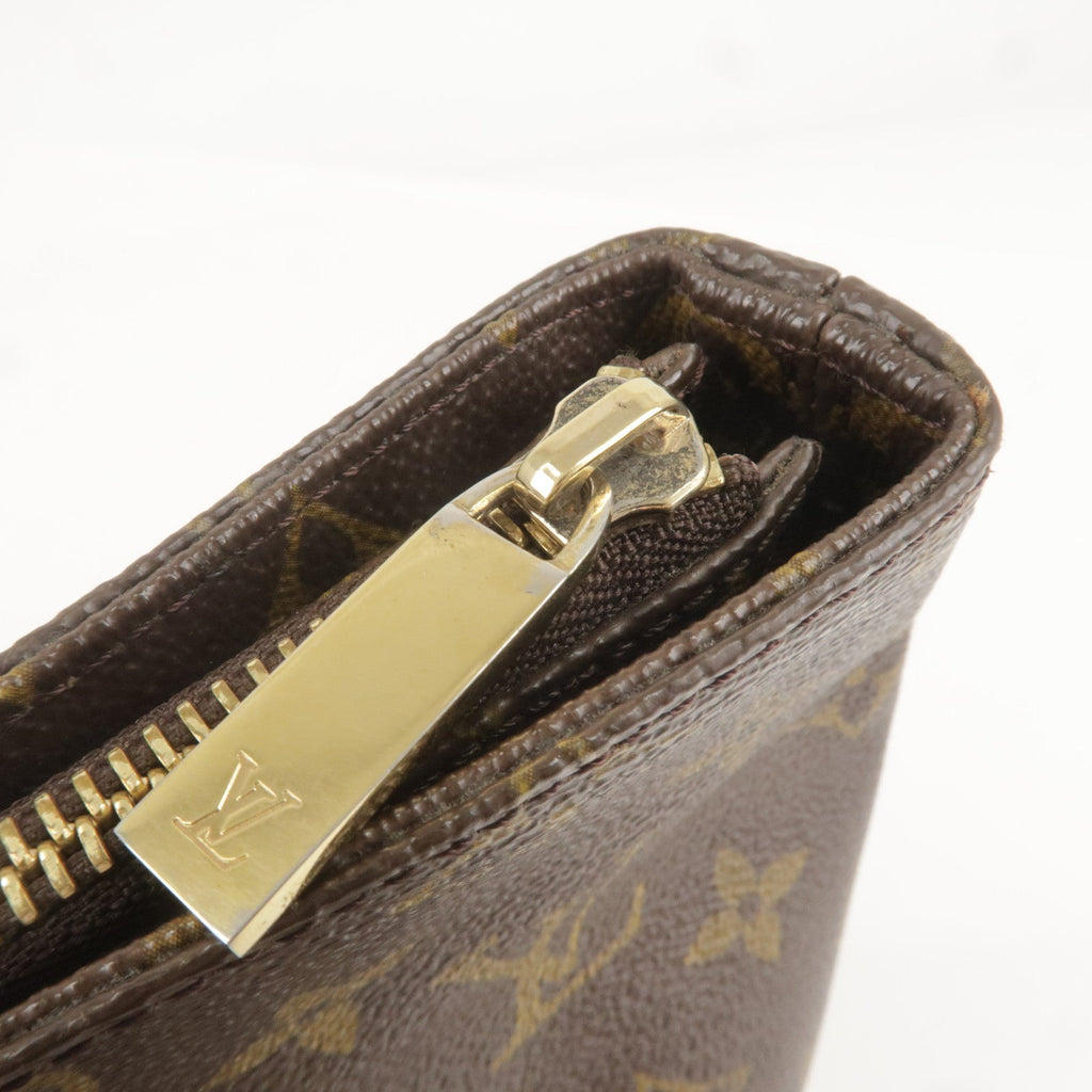 Louis Vuitton Monogram Cabas Piano Tote Bag Brown M51148
