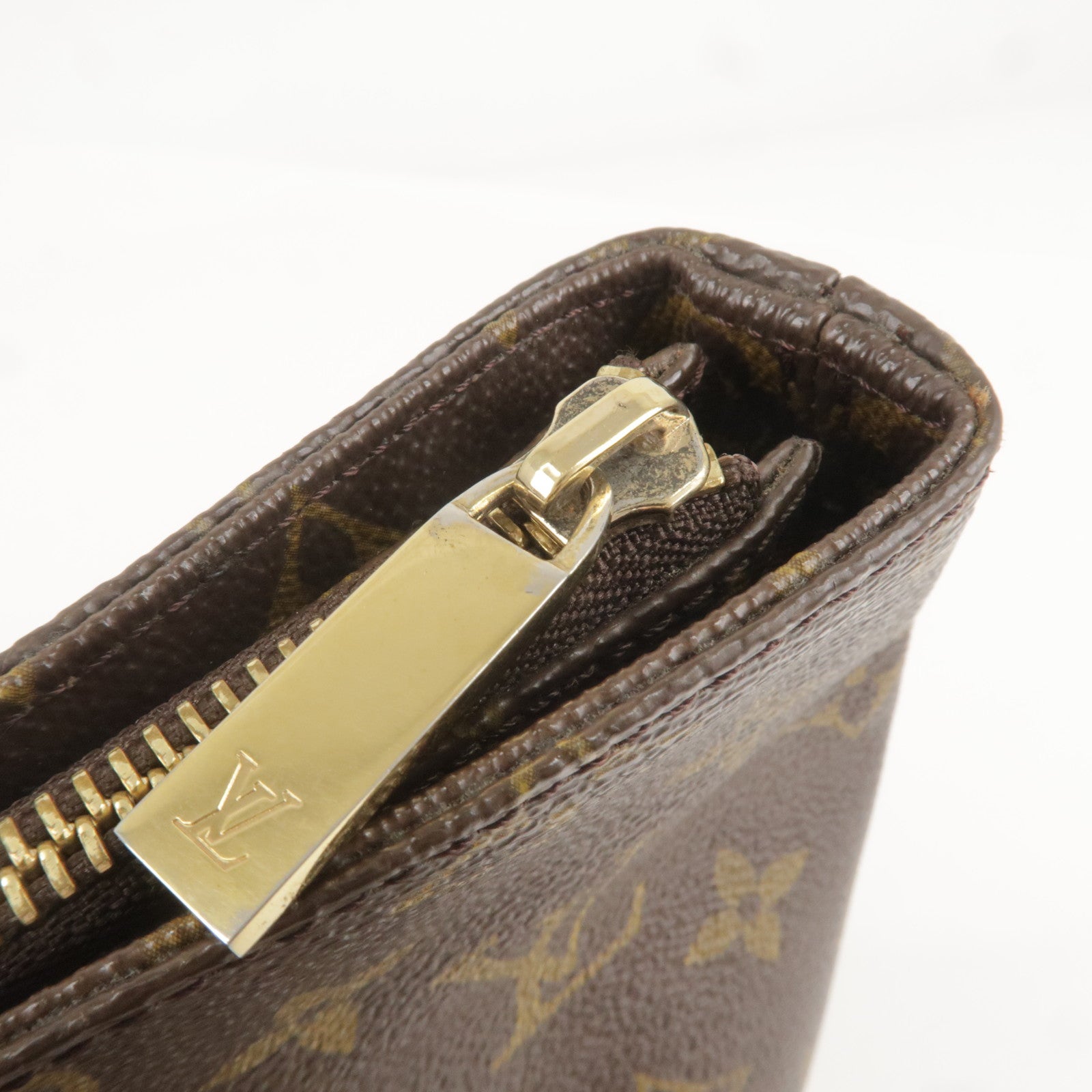 Louis Vuitton Monogram Cabas Piano Tote Bag Brown M51148