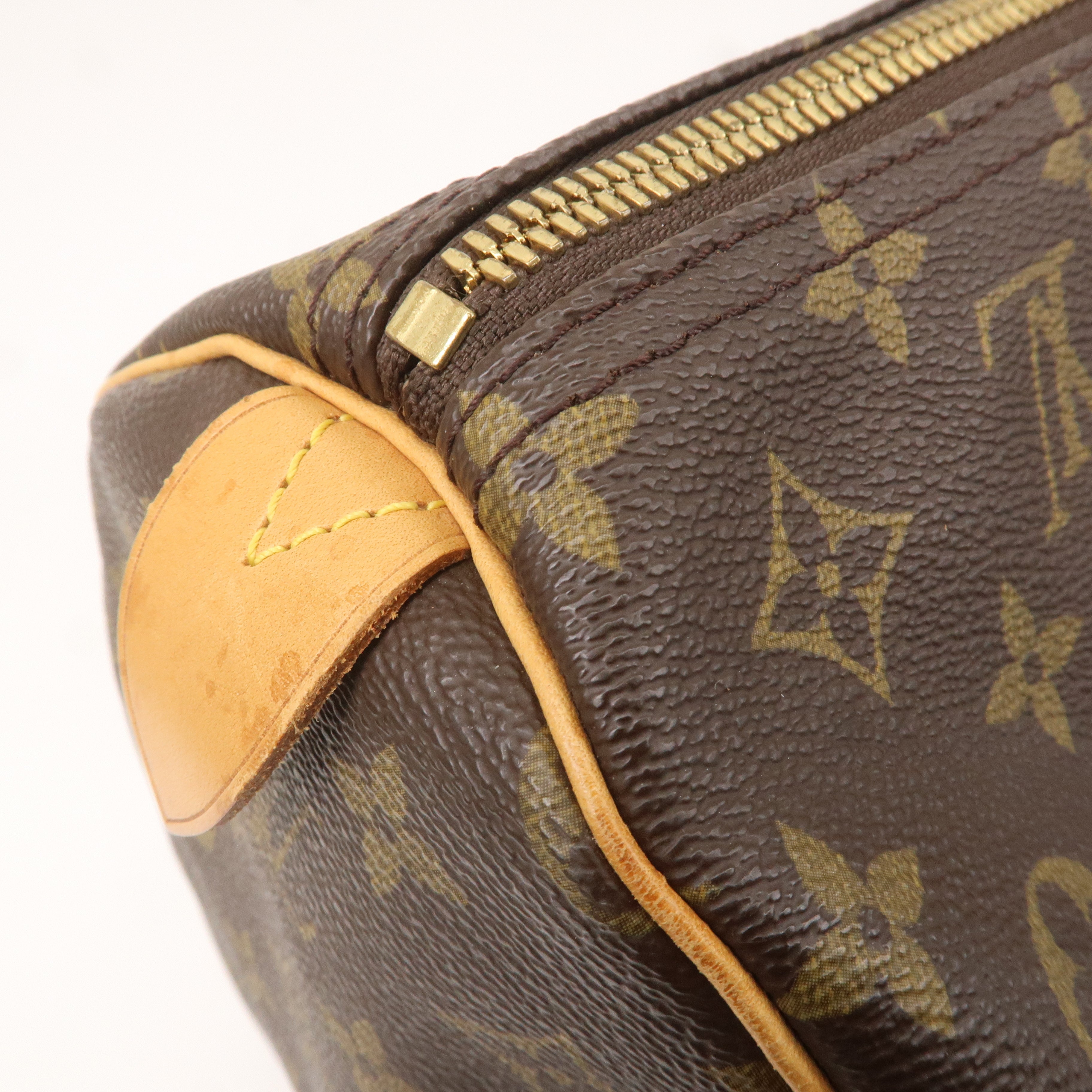 Louis Vuitton Monogram Keep All 60 Boston Bag Brown M41422