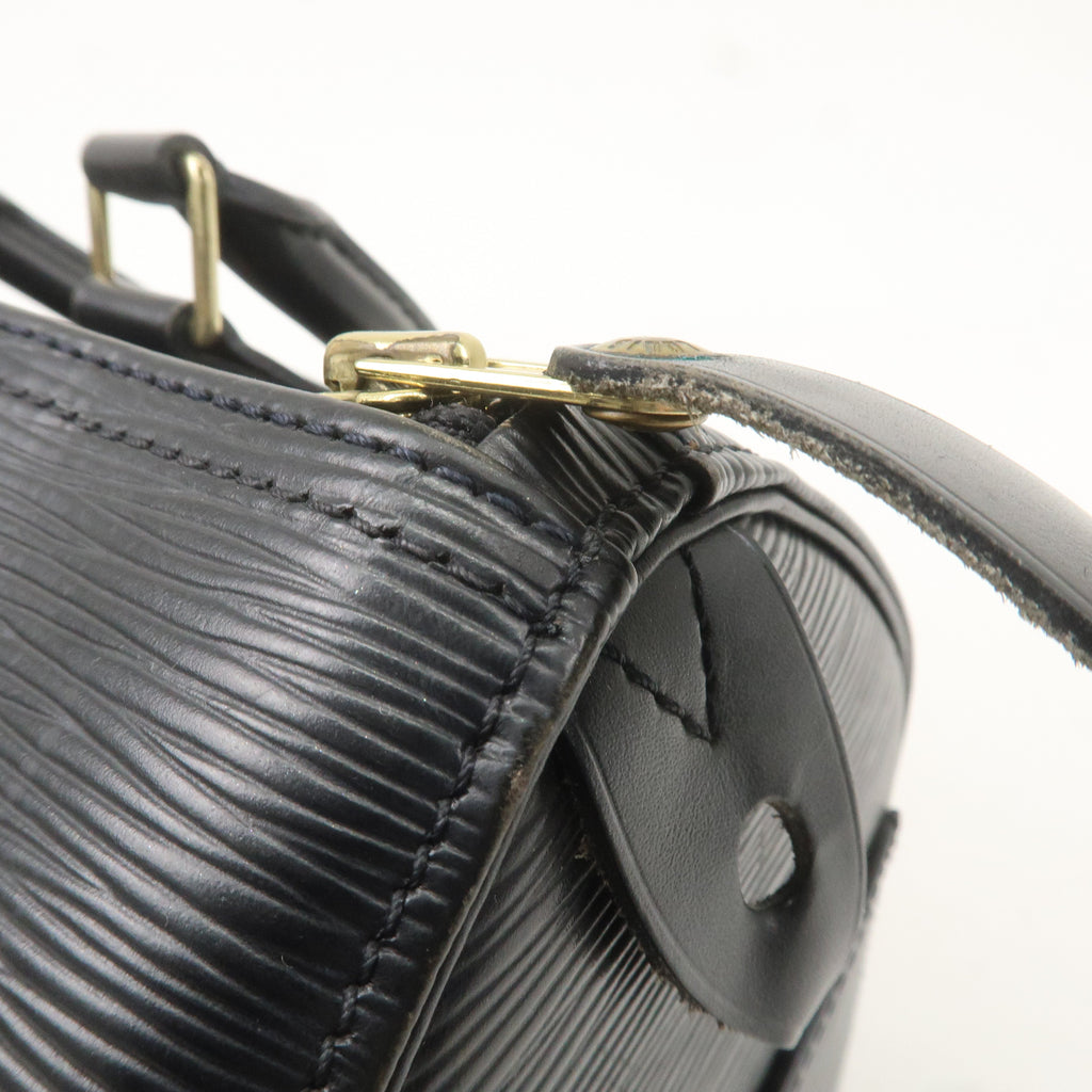 Louis Vuitton Epi Speedy 25 Boston Bag Hand Bag Noir Black M43012