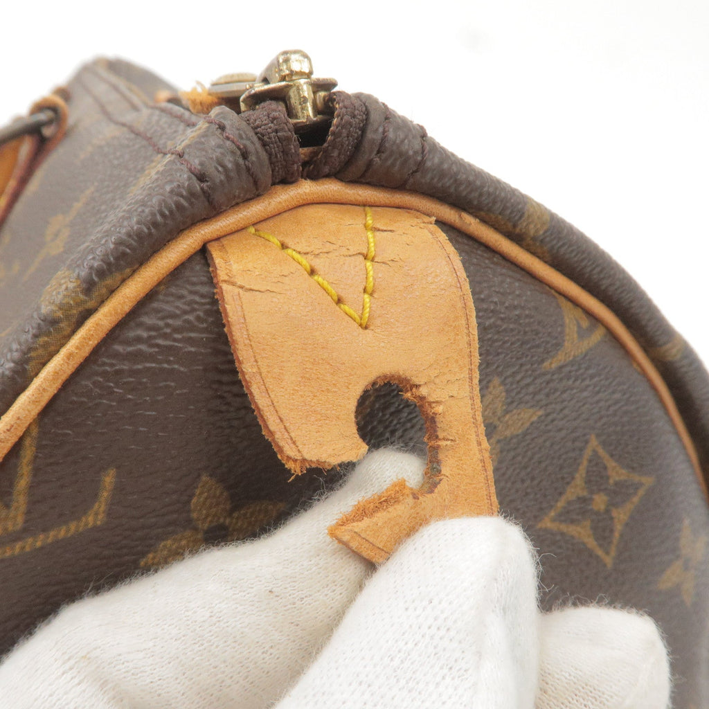 Louis Vuitton Monogram Speedy 35 Hand Bag Boston Bag M41524