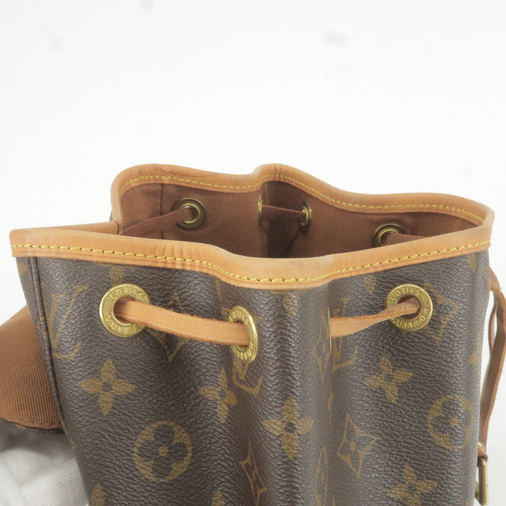 Louis Vuitton Monogram Montsouris MM Back Pack Bag M51136