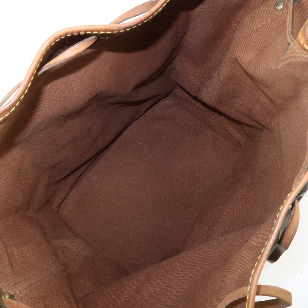 Louis Vuitton Monogram Noe Shoulder Bag Hand Bag Brown M42224