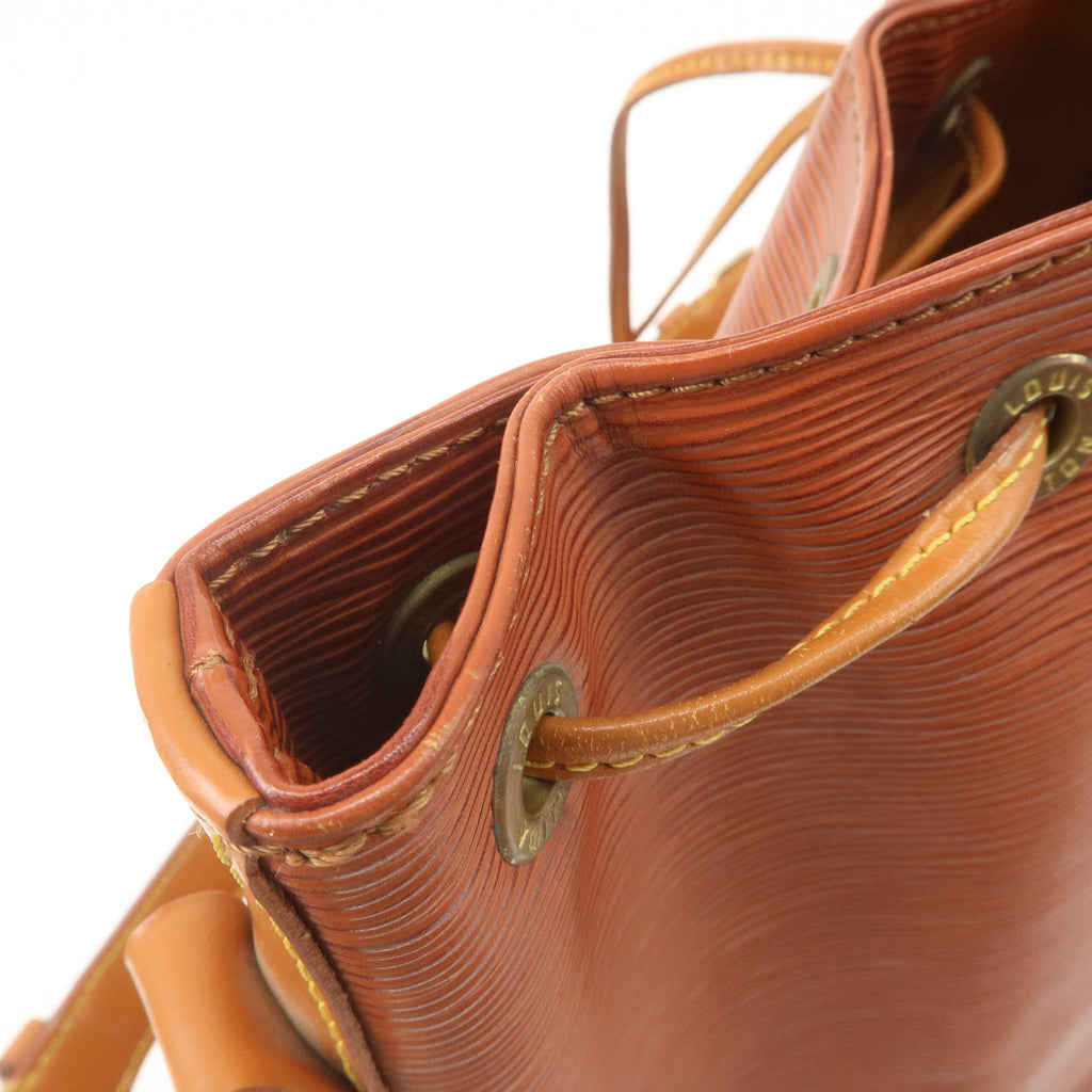 Louis Vuitton Epi Noe Bi-Color Shoulder Bag Kenya Brown M44028