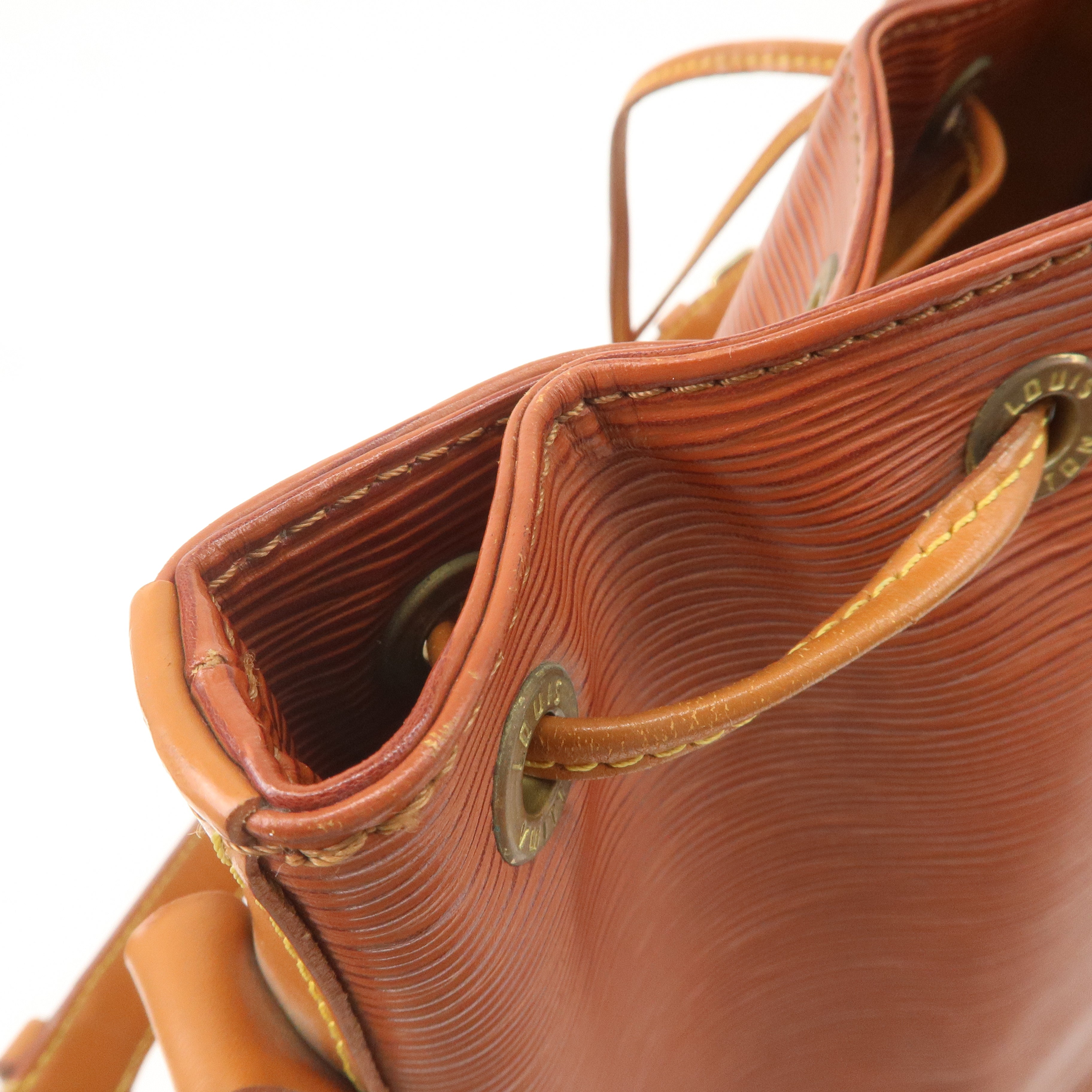 Louis Vuitton Epi Noe Bi-Color Shoulder Bag Kenya Brown M44028