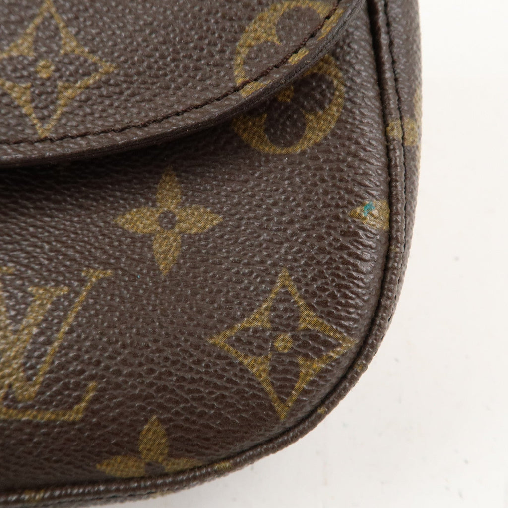 Louis Vuitton Monogram Saint Cloud MM Shoulder Bag Brown M51243