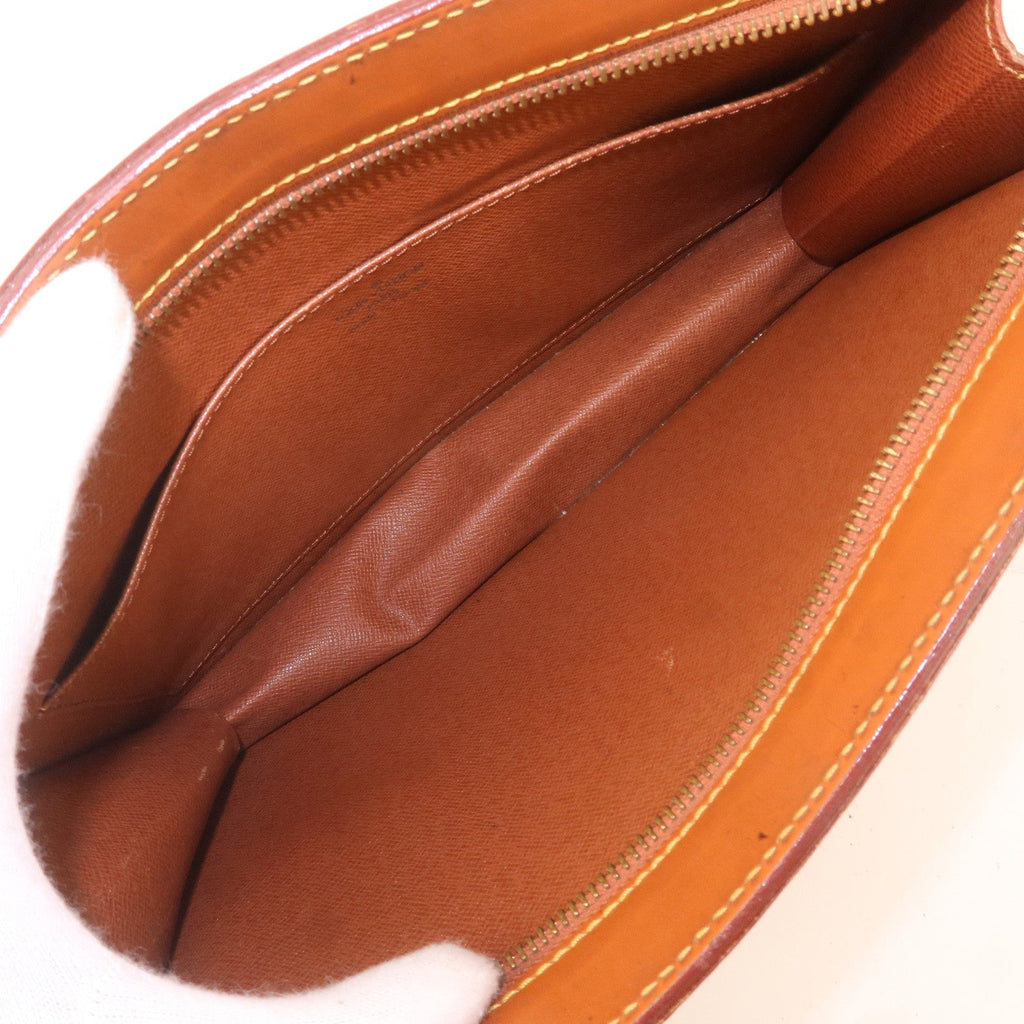 Louis Vuitton Epi Pochette Homme Clutch Bag Zipangu Gold M52528