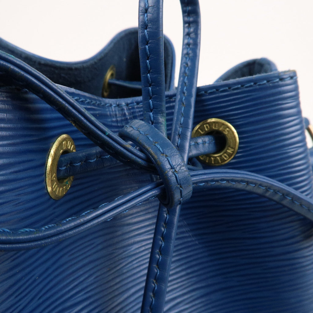 Louis Vuitton Epi Petit Noe Shoulder Bag Toledo Blue M44105
