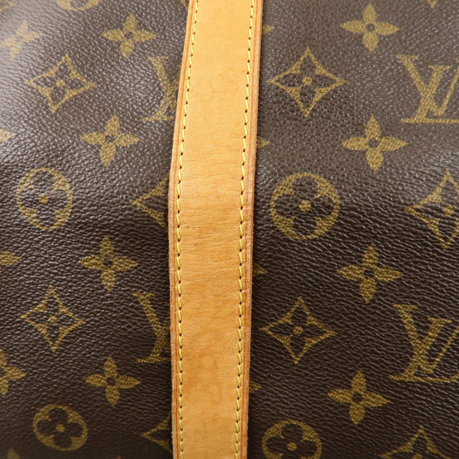 Louis Vuitton Monogram Keep All 55 Boston Bag Brown M41424