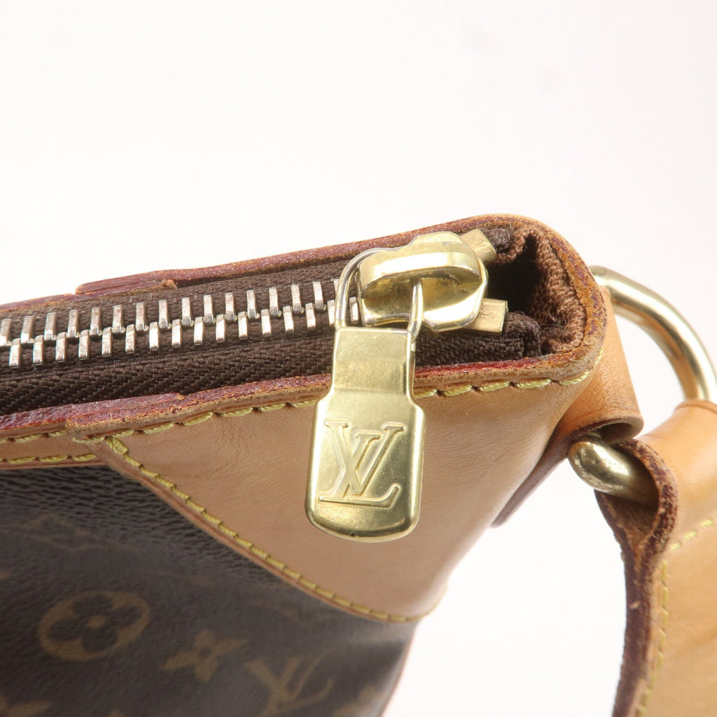 Louis Vuitton Monogram Odeon MM Shoulder Bag Brown M56389