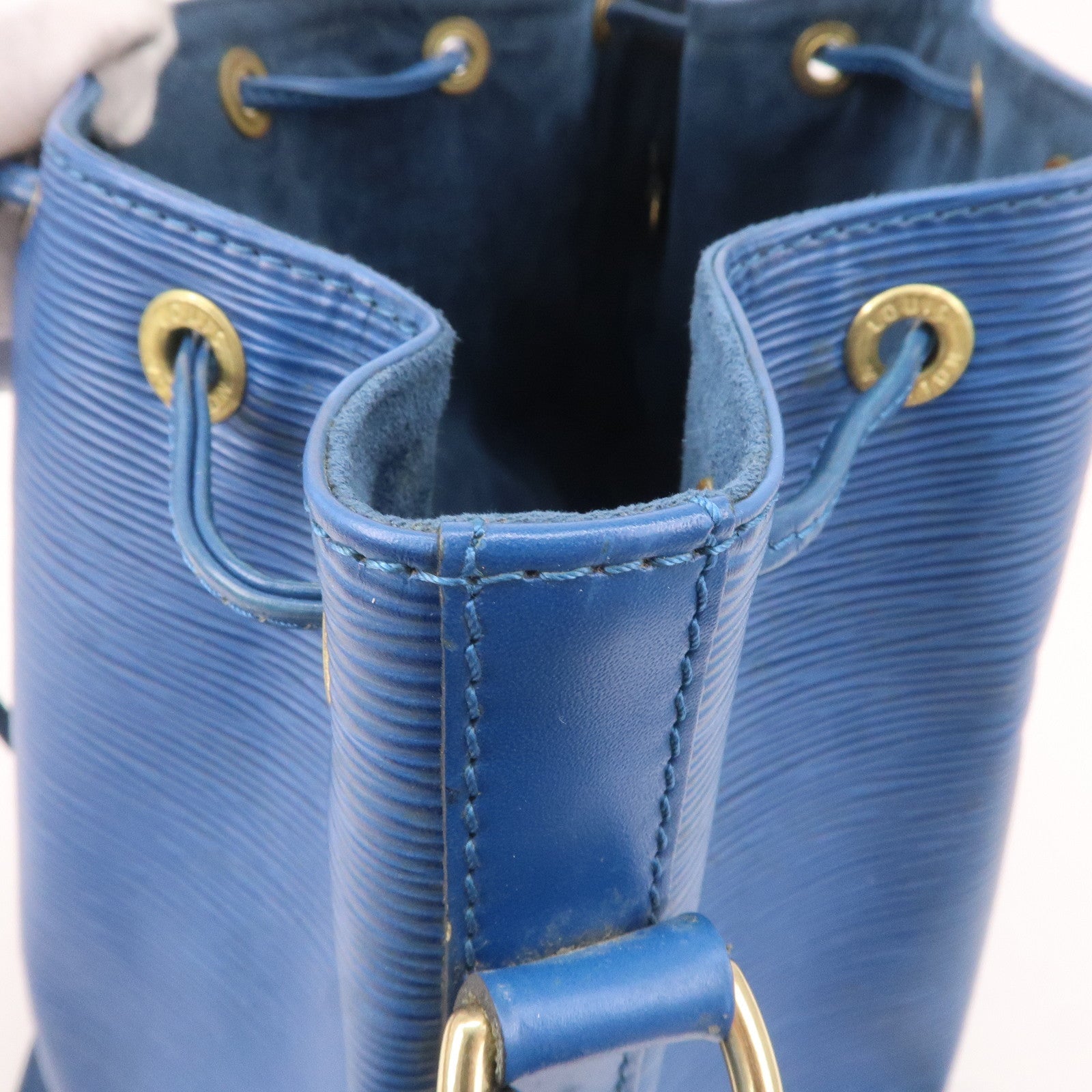 Louis Vuitton Epi Petit Noe Shoulder Bag Toledo Blue M44105