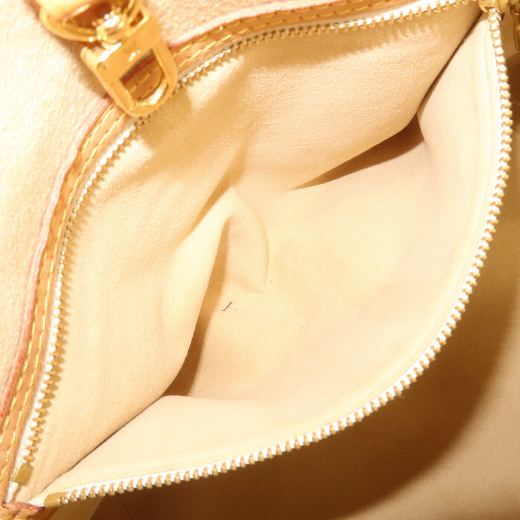 Louis Vuitton Damier Azur Hampstead PM Hand Bag Ivory N51207