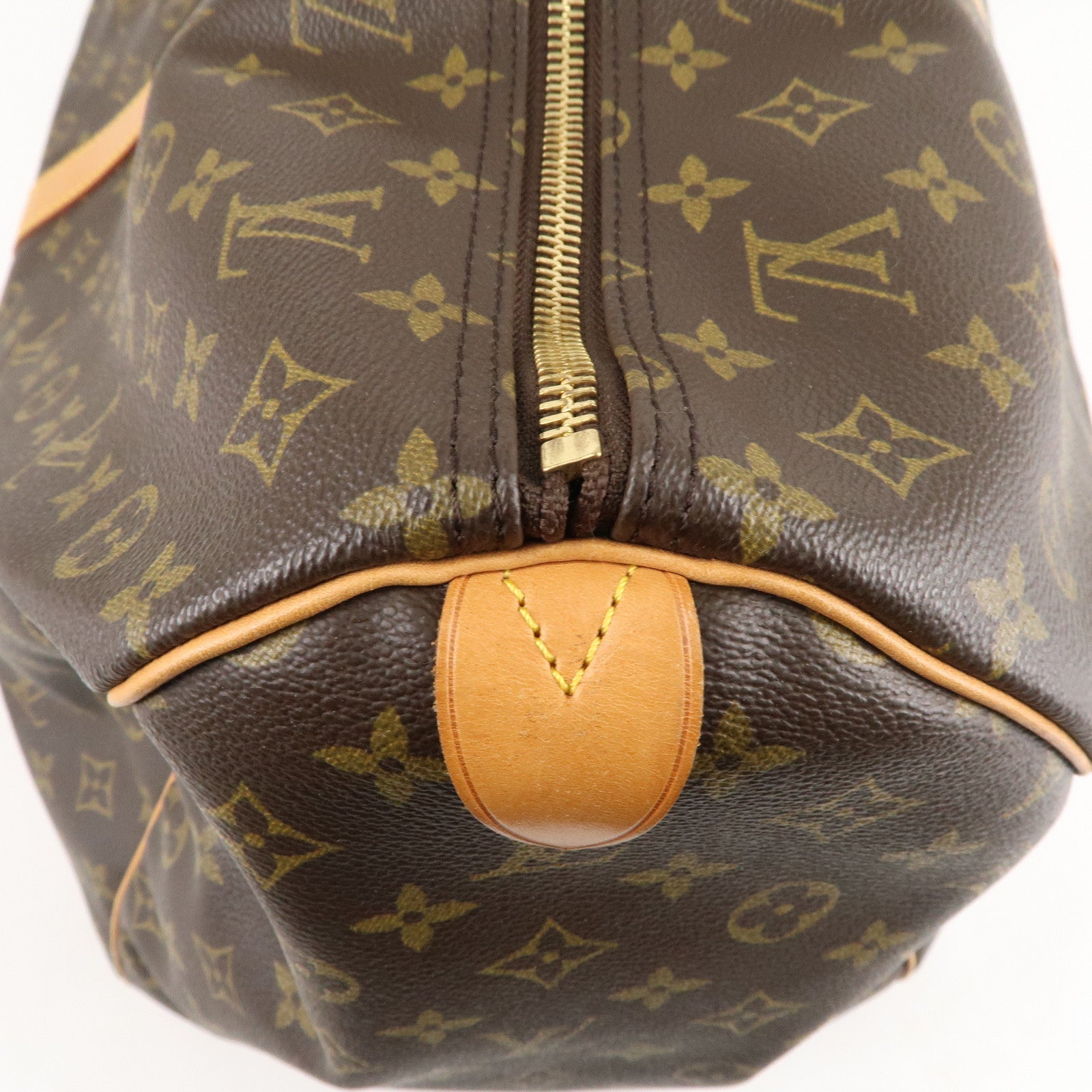 Louis Vuitton Monogram Keep All 60 Boston Bag Brown M41422