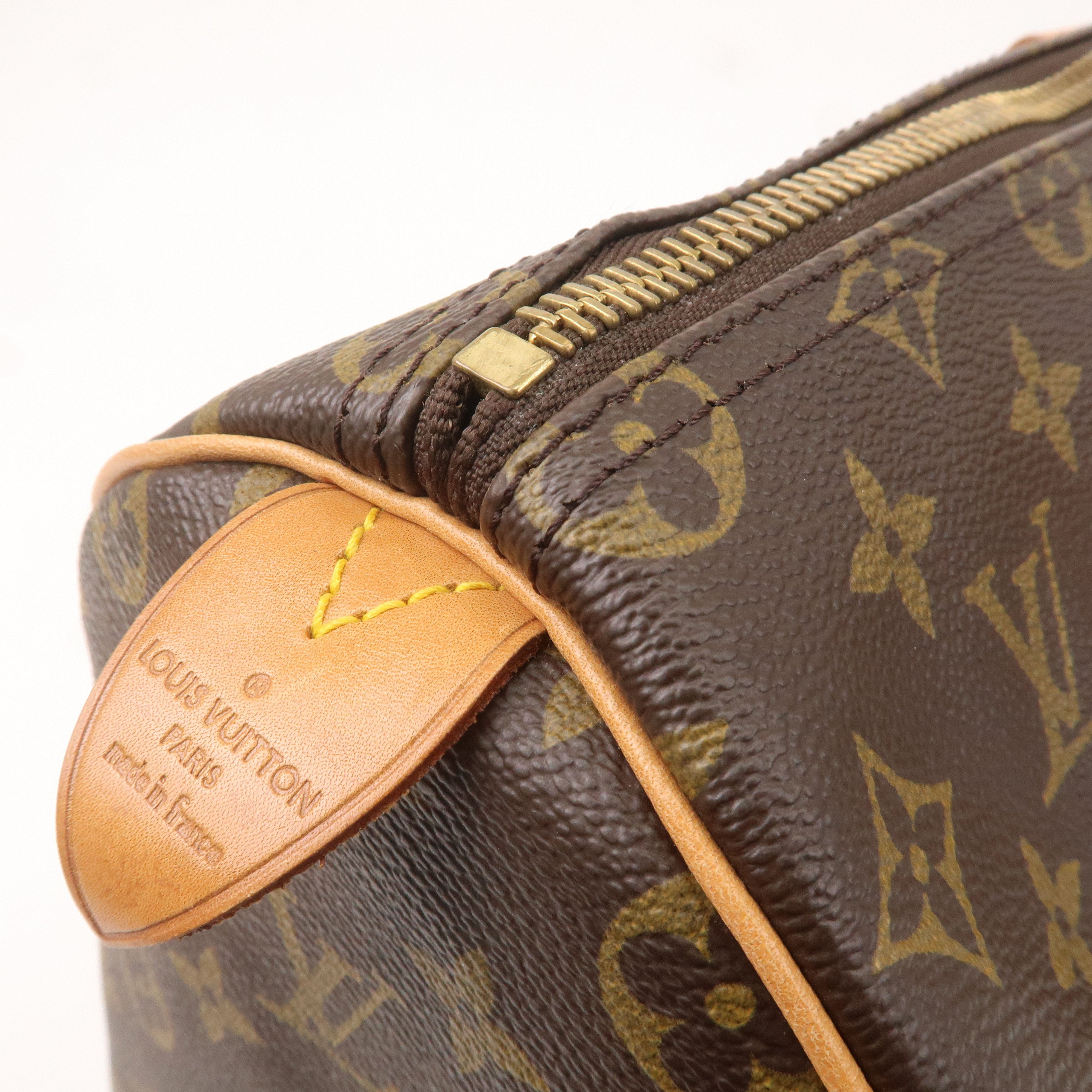 Louis Vuitton Monogram Keep All 50 Boston Bag Brown M41426