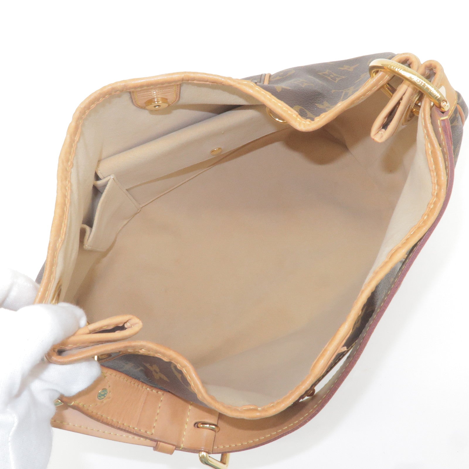 Louis Vuitton Monogram Galliera PM Shoulder Bag M56382