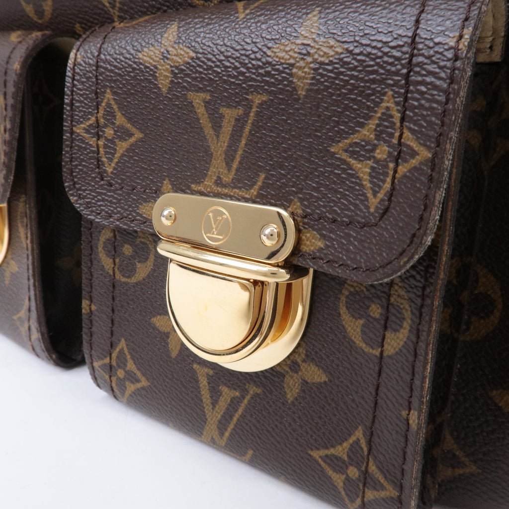 Louis Vuitton Monogram Hudson GM Shoulder Bag M40045