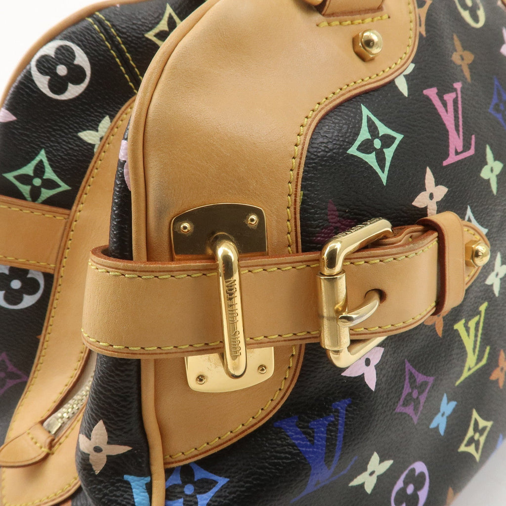 Louis Vuitton Monogram Multi Color Claudia Hand Bag M40194