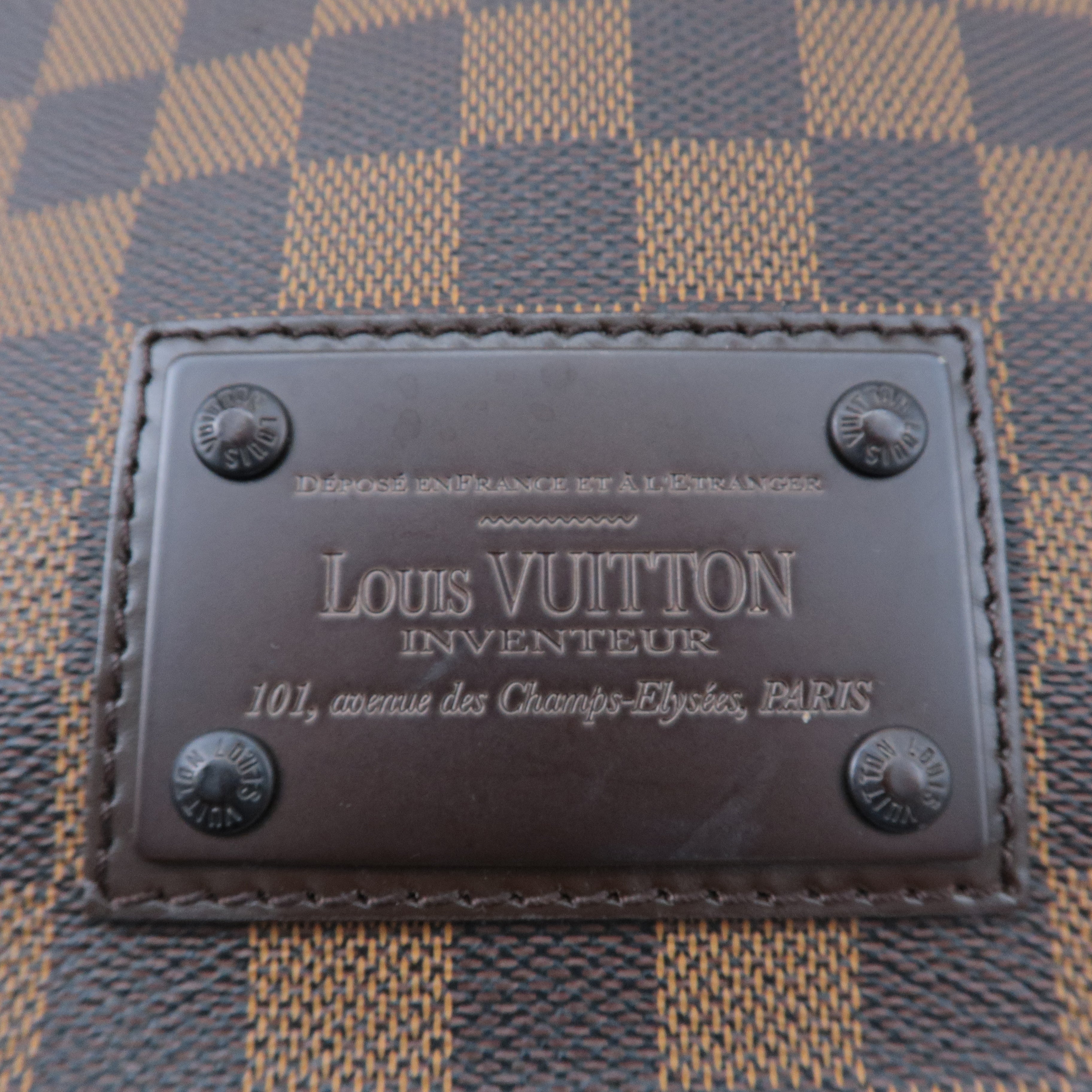 Louis Vuitton Damier Ebene Brooklyn PM Shoulder Bag N51210