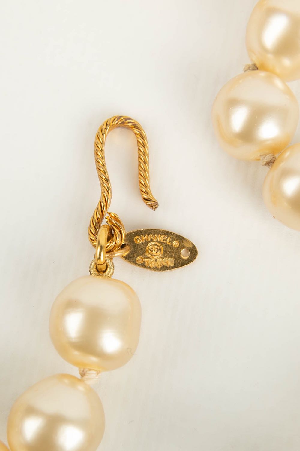 Ceinture perles Chanel 1980's
