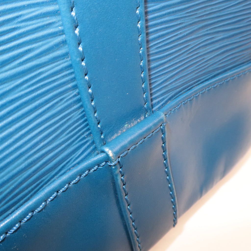 Louis Vuitton Epi Randonnee PM Laundry Bag Toledo Blue M52355