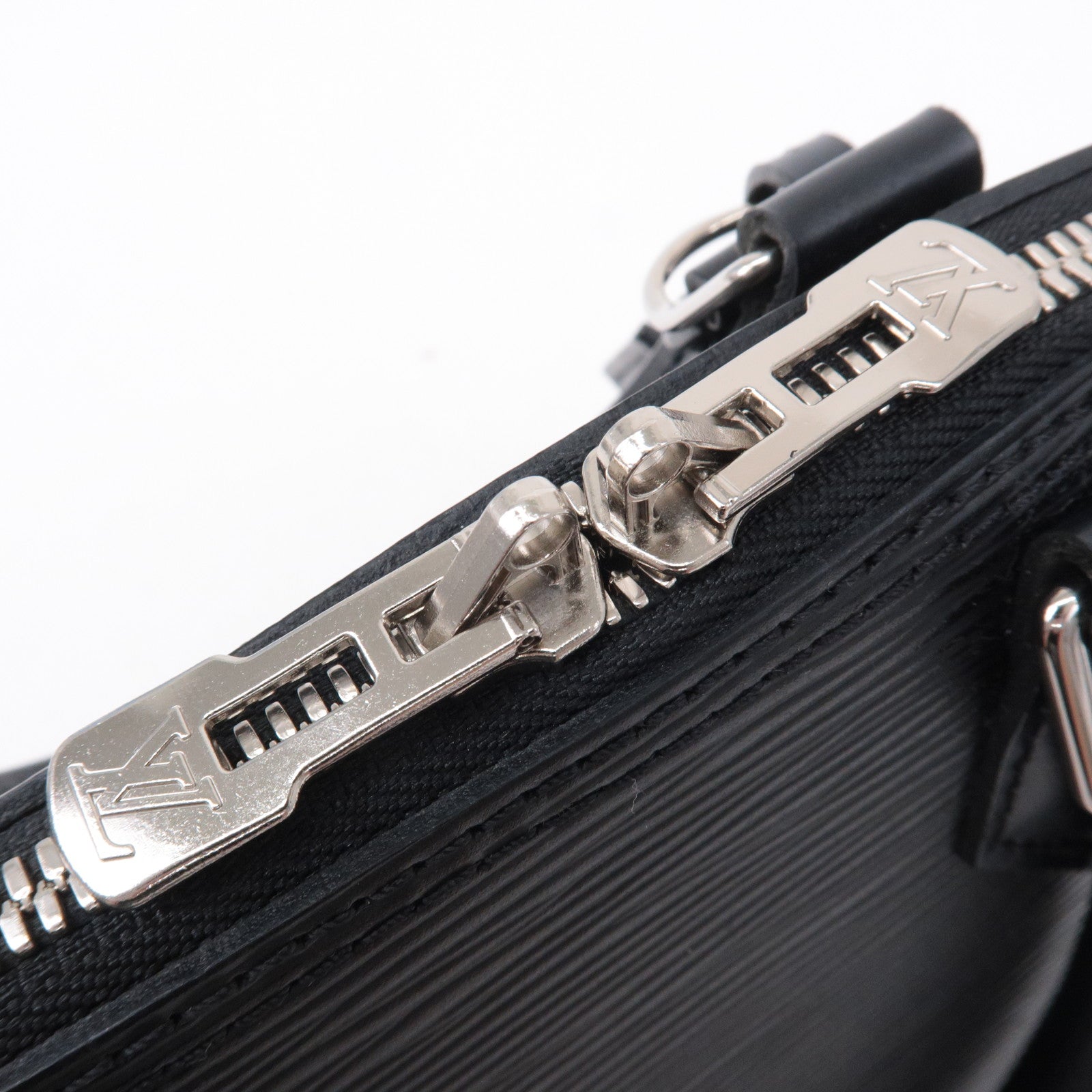 Louis Vuitton Epi Alma BB 2Way Shoulder Bag Noir Black M40862