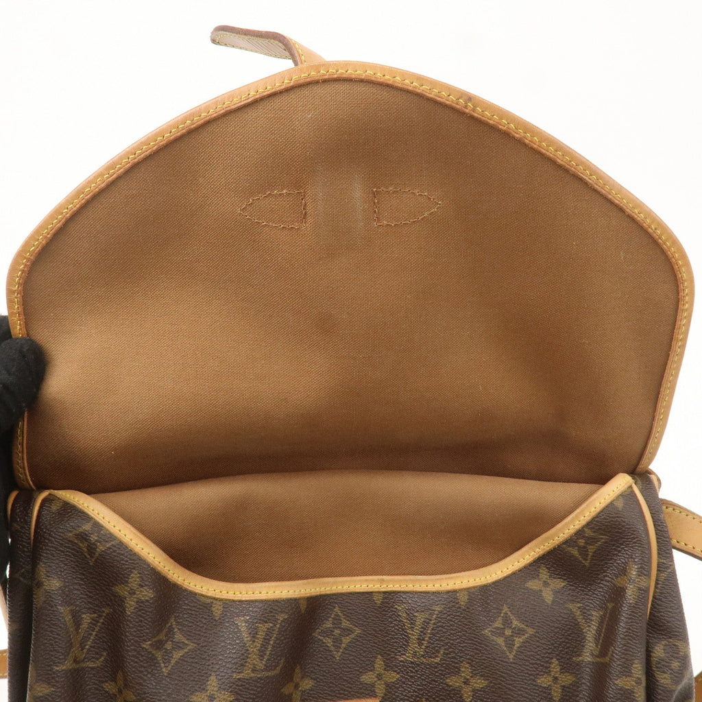 Louis Vuitton Monogram Saumur 30 Shoulder Bag Brown M42256