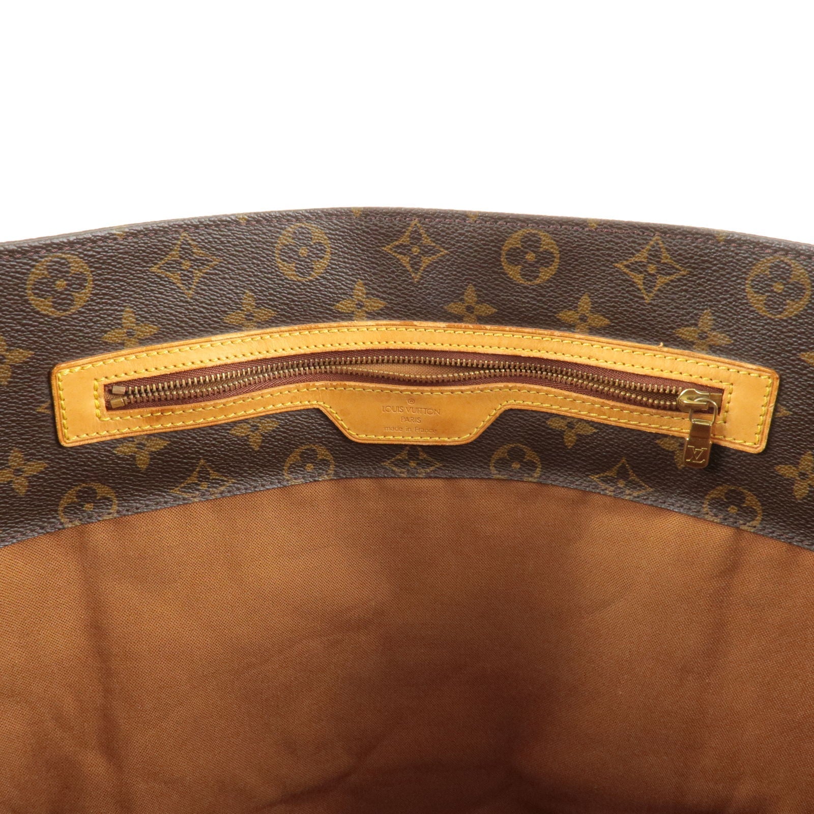 Louis Vuitton Monogram Cabas Alto Tote Bag Brown M51152