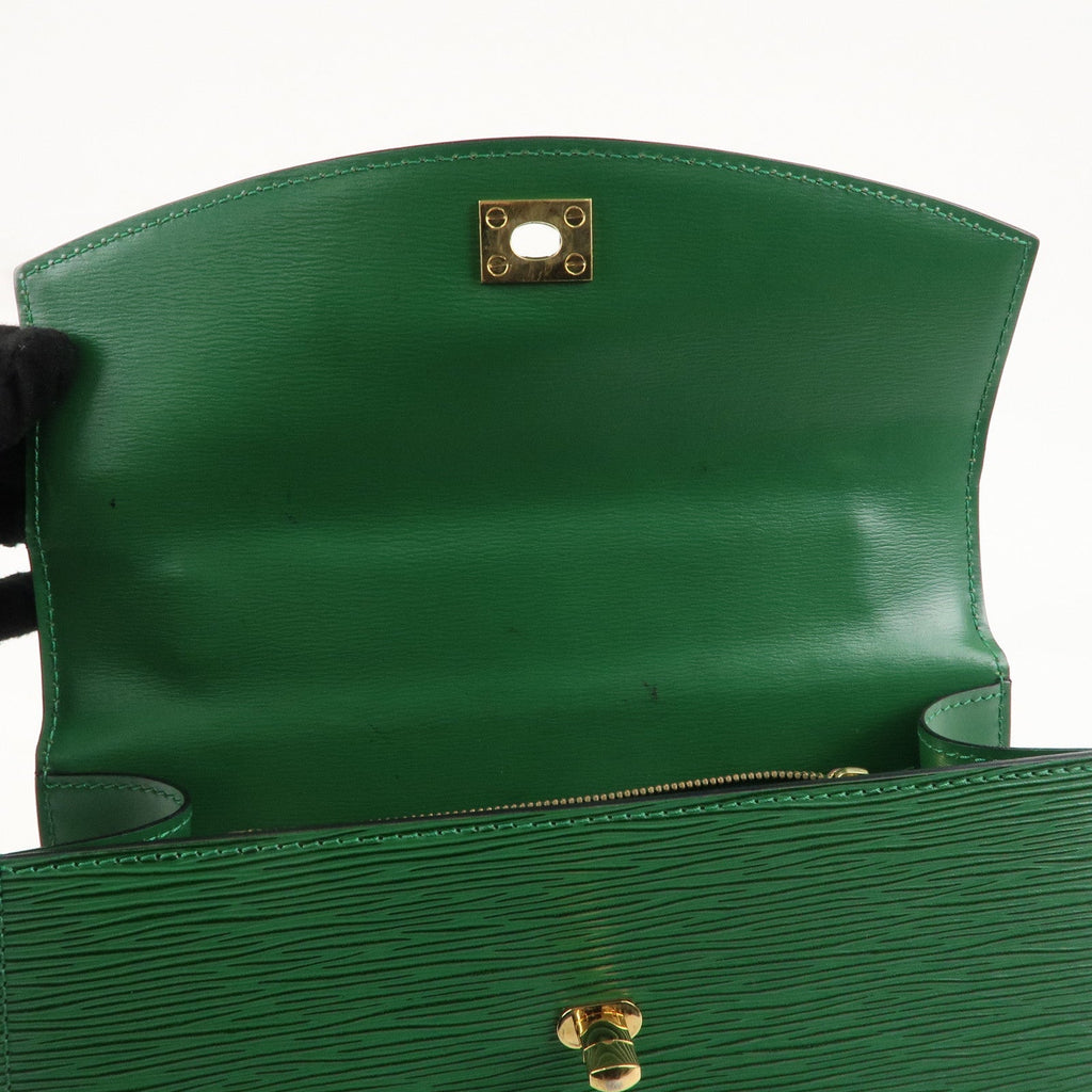 Louis Vuitton Epi Malesherbes Hand Bag Borneo Green M52374