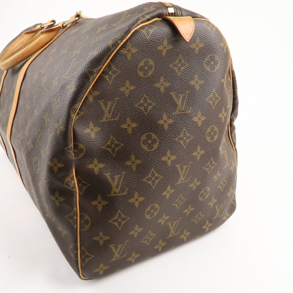 Louis Vuitton Monogram Keep All 55 Boston Bag Brown M41424