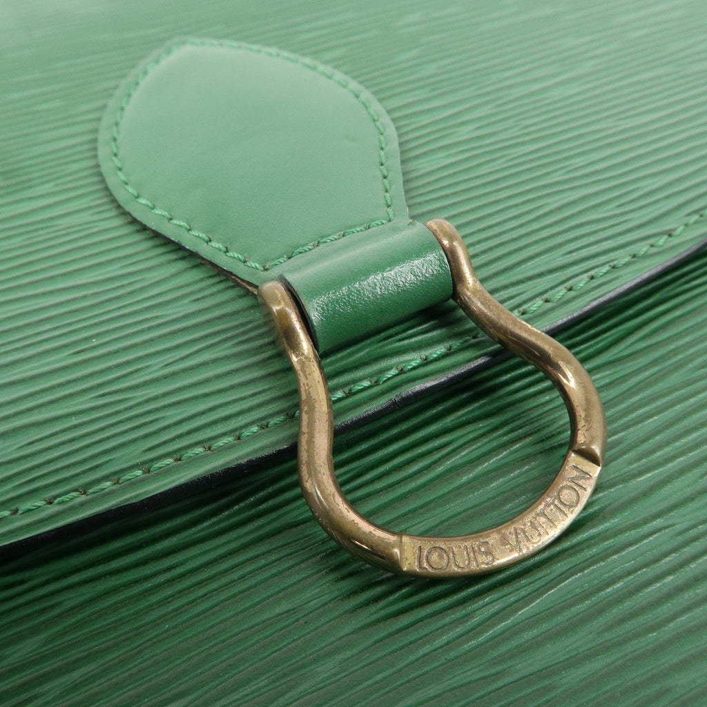 Louis Vuitton Epi Saint Cloud Shoulder Bag Green M52194