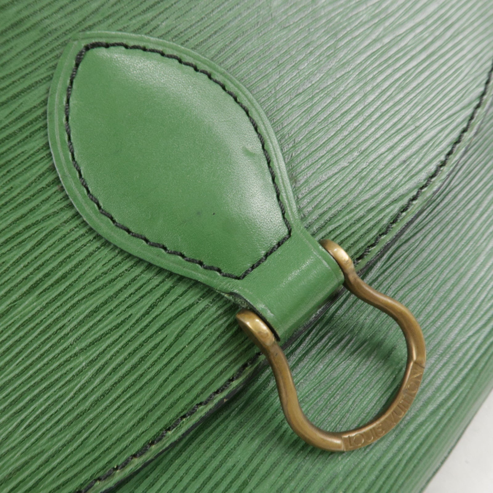 Louis Vuitton Epi Saint Cloud Shoulder Bag Borneo Green M52194