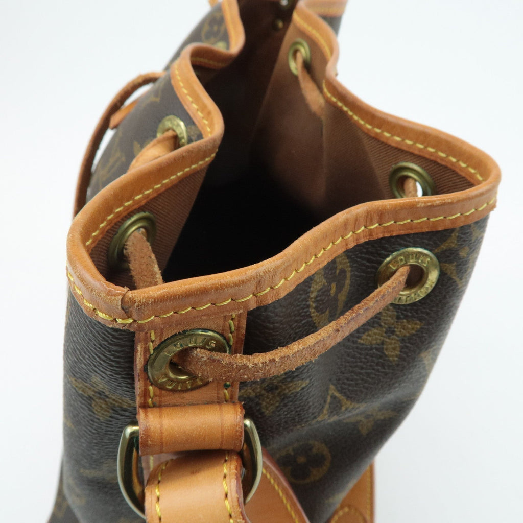 Louis Vuitton Monogram Noe Shoulder Bag Hand Bag Brown M42224