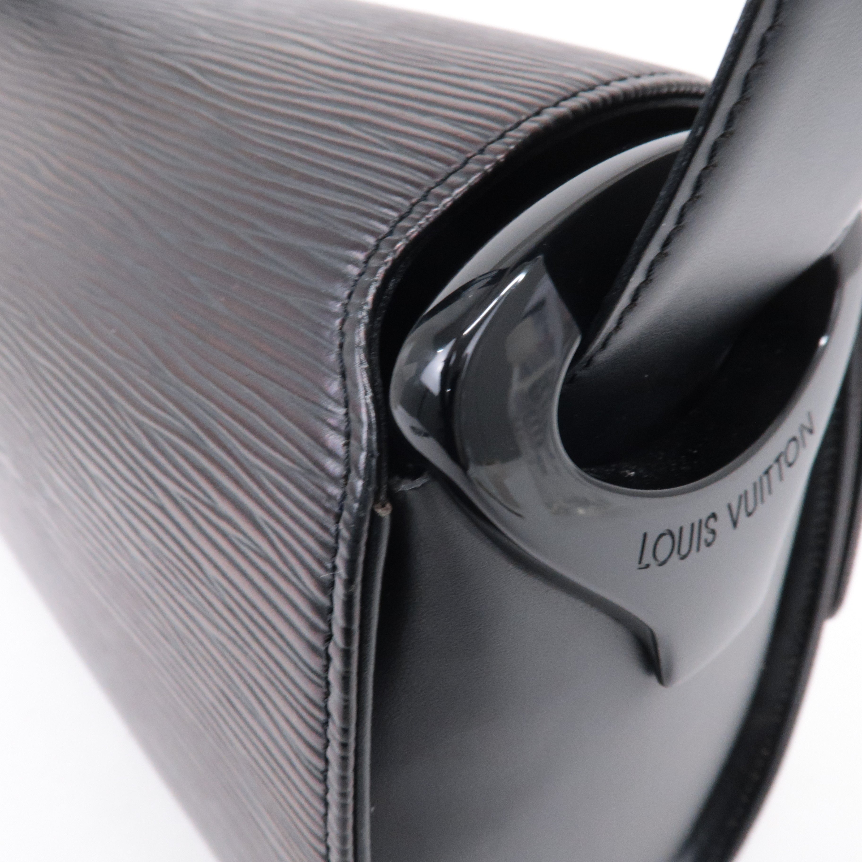 Louis Vuitton Epi Nocturne GM Shoulder Bag Noir Black M52172