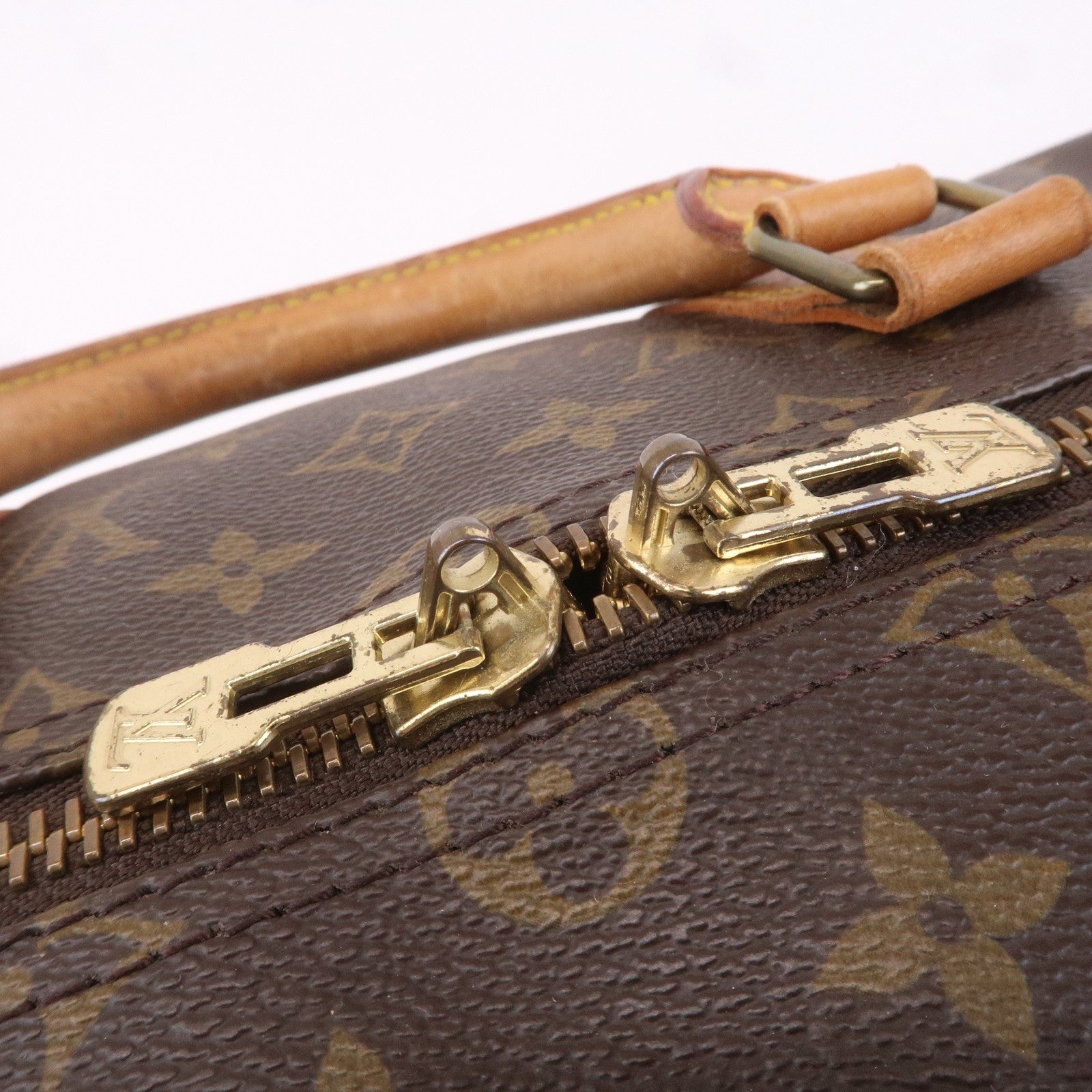 Louis Vuitton Monogram Keep All 50 Bag Brown M41426