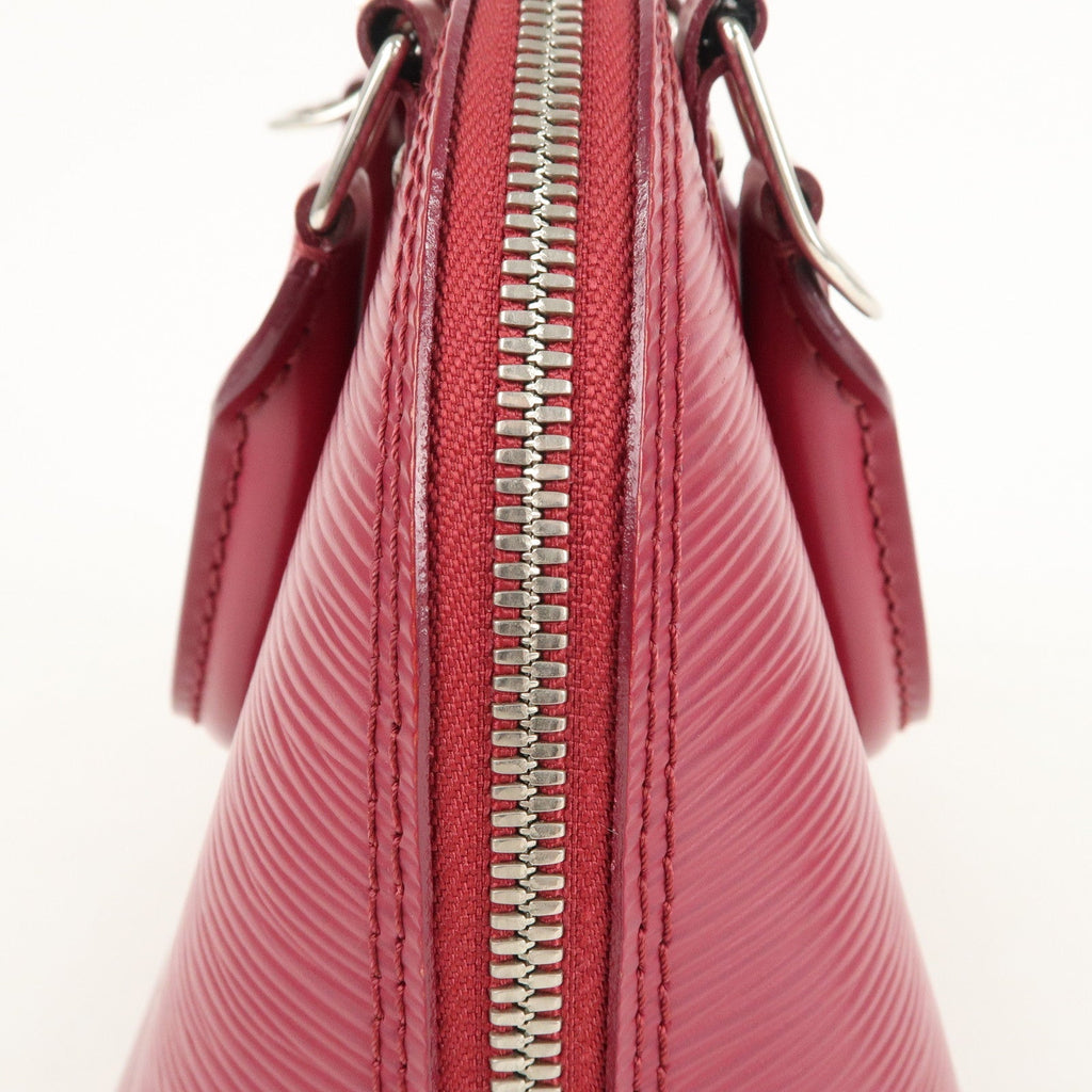 Louis Vuitton Epi Alma BB Hand Bag Shoulder Bag Fuchsia M40851