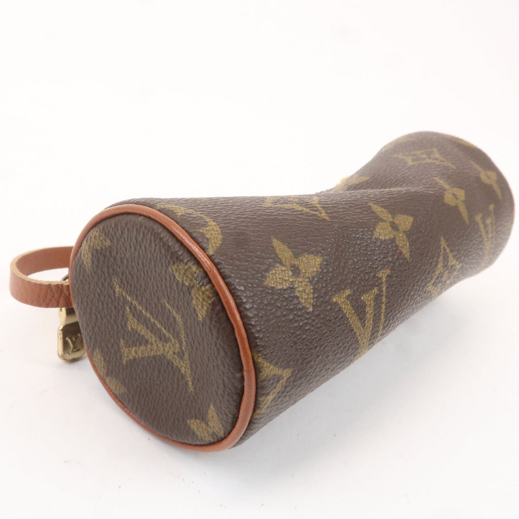 Louis Vuitton Set of 2 Monogram Pouch for Papillon Bag Brown