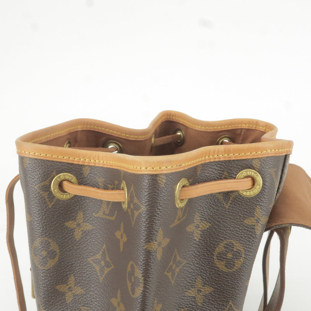 Louis Vuitton Monogram Montsouris MM Back Pack Bag M51136